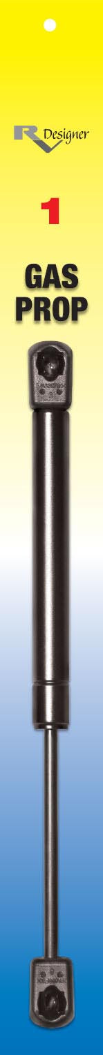 Gas Prop 10" Extended Length, 20 lbs, Stroke 3", Compressed 7"